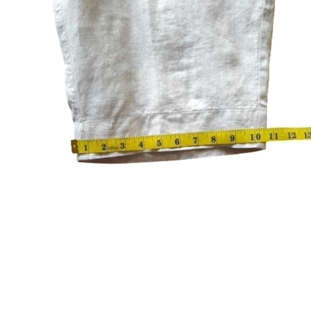 Talbots Irish Linen Crop Petite 18W - Picture 9 of 15